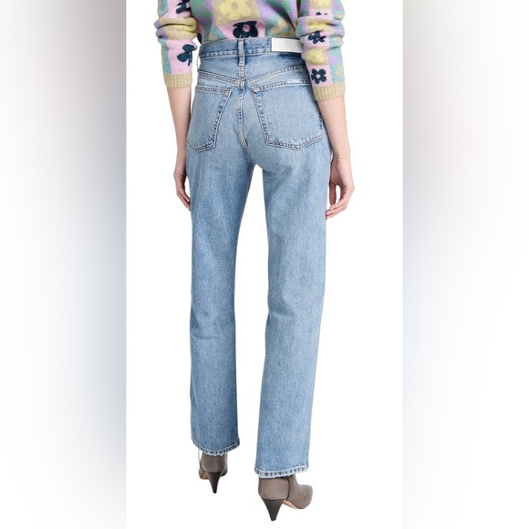 Re/Done NWT 90s High Rise Loose Jeans Blue Size 30 - Picture 2 of 6